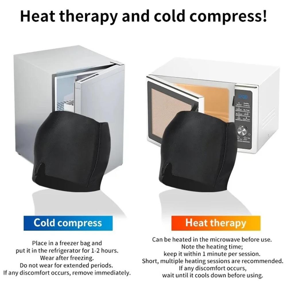 Migraine Relief Hat Gel Ice Headache Therapy Cap Head Wrap Pack Eye Mask For Pressure Relieve Pain Ice Hat Relief Sleep Eye Mask