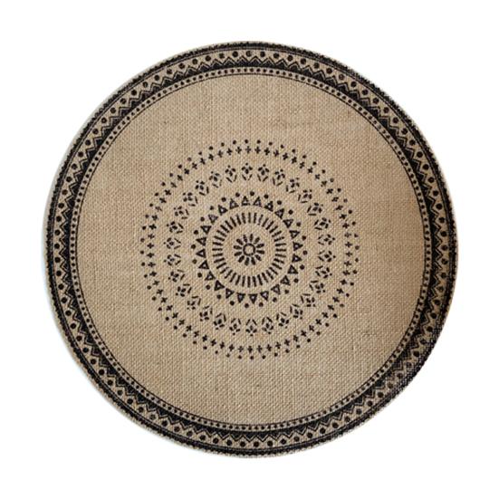 

Подставки из ротанга, теплоизоляционные коврики ручной работы из хлопка и льна, обеденный стол, нескользящая подставка для столовых приборов для кухни 5