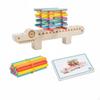 Educational Fishbone Toy Fine Motor Skills Training Wooden Sorting Puzzle HandEye Coordination