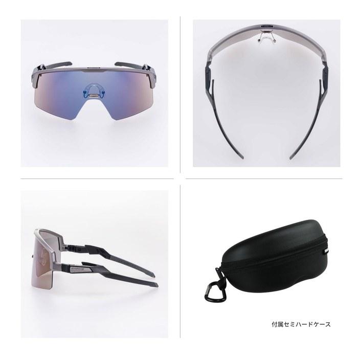 Swans Made in Japan Sports Sunglasses Golf Mirror Anti-Reflective Coating Large Lens Contraim CR-3901 GMR Blue Mirror/Smoke.