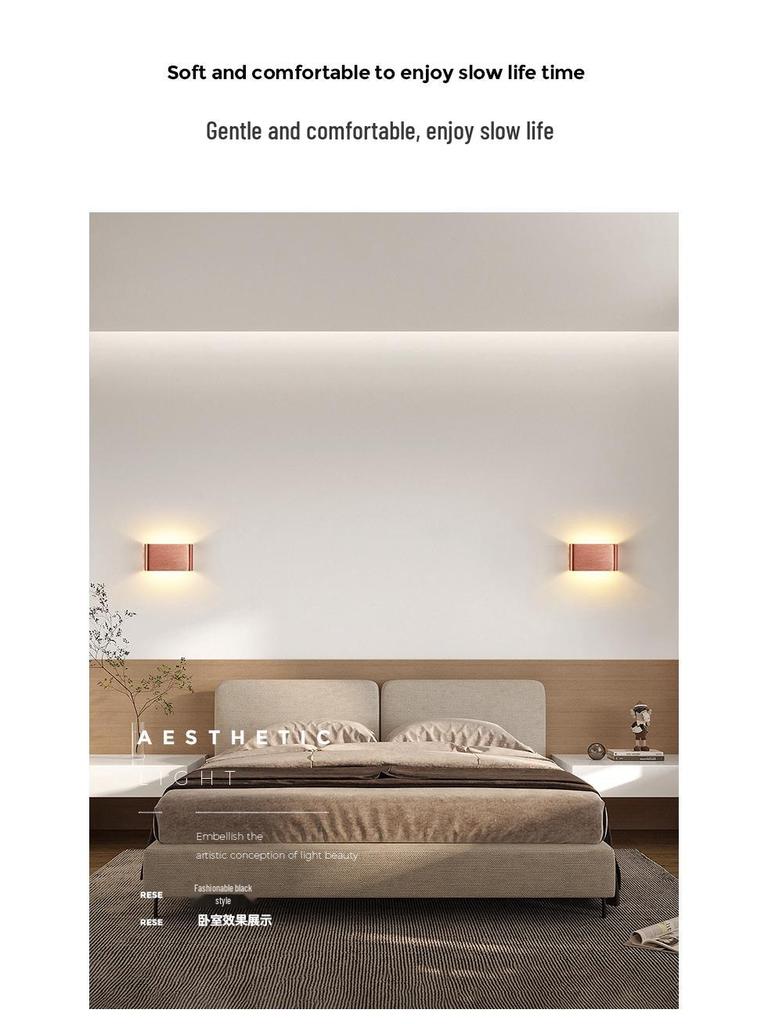 Nordic Minimalist Wall Sconce for Living Room & Bedroom