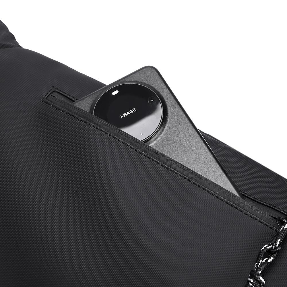 New functional trendy chest bag, large capacity trendy brand single shoulder crossbody bag, cycling functional bag
