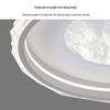 Italian Minimalist Luxury Round Crystal Ceiling Lamp