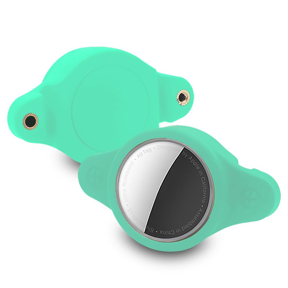 For Apple AirTag Silicone Protective Case Waterproof Cover Pet Collar Smart Tracker Holder