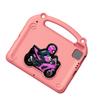 EVA Protective Case with Motorcycle Style Stand Shockproof Tablet Cover with Portable Handle Precise Cutouts Fits for