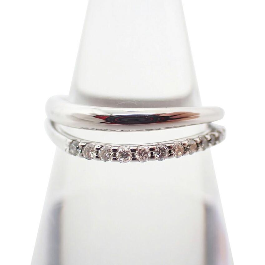 

[Used] VENDOME K18WG Diamond Ring / Size 9 / g502-45