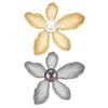 Yousheng Five Petal Flower Brooch Fashionable Vintage Beautiful Charming Delicate Elegant Brooch Women Accessories