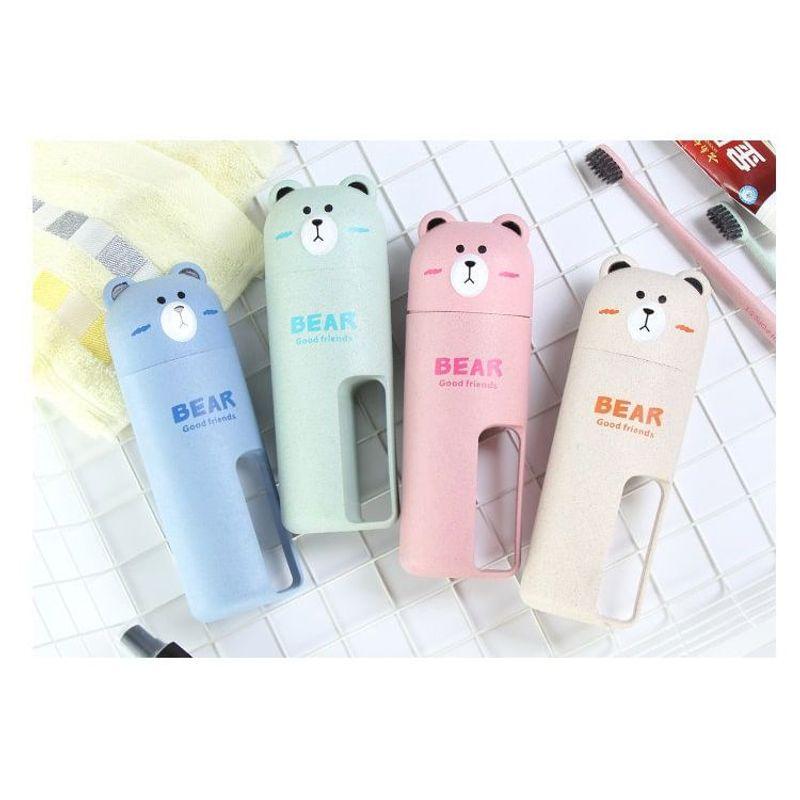 Chimi Chimi - Animal Travel Toothbrush Set