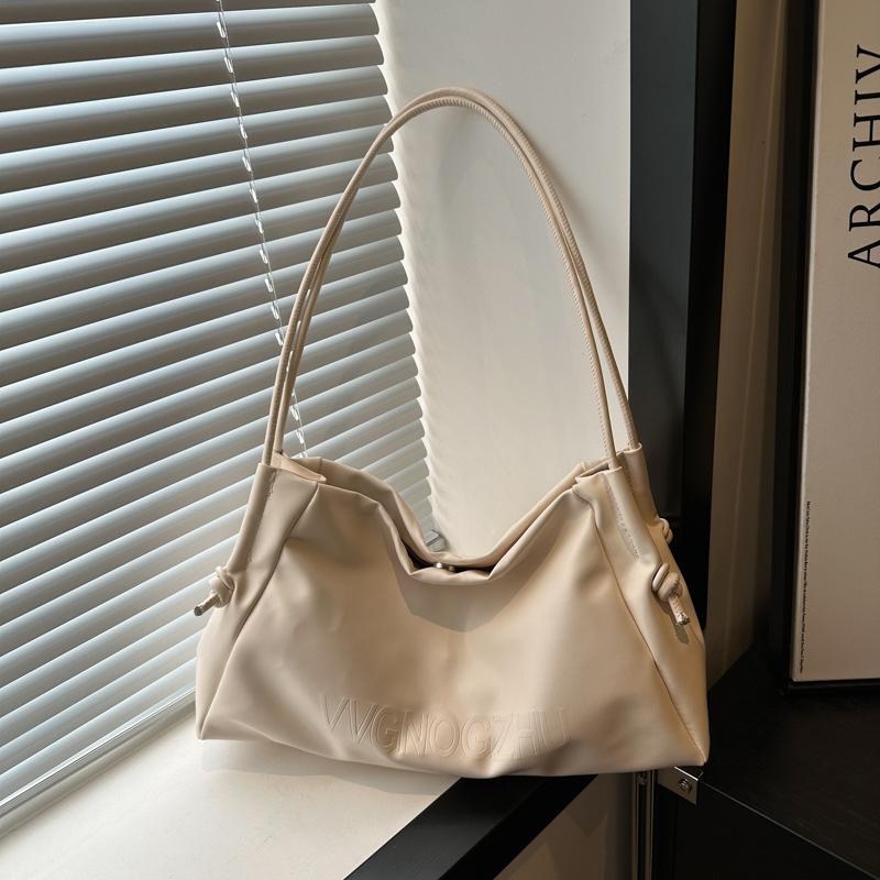 Laxity Large Capacity Bag for Women's New Spring and Summer High End Versatile One-shoulder Underarm Bag Commuting Toy Bag