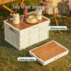 OEING Outdoor Folding Picnic Storage Box