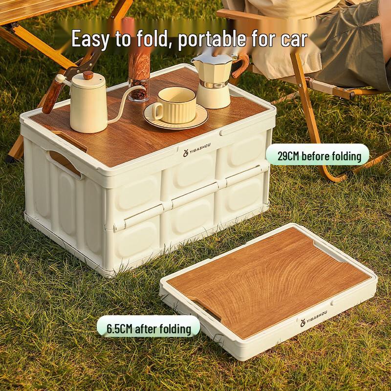 OEING Outdoor Folding Picnic Storage Box