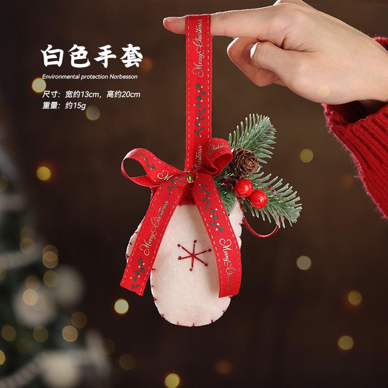 Christmas Ornament Car Decoration High-quality Holiday Car Pendant Festive Christmas Ornament Set for Wall Door Window Decor