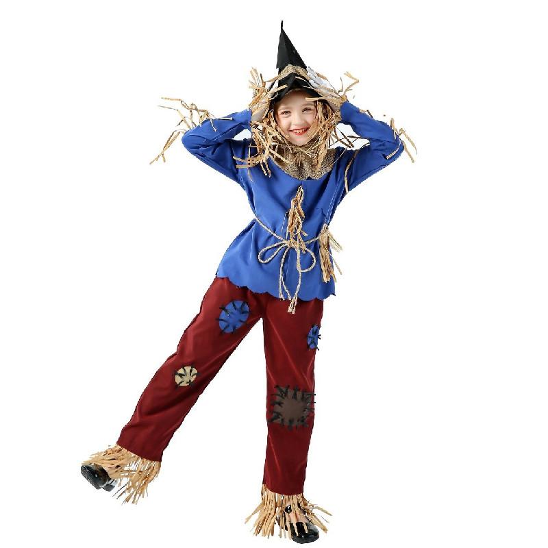 Of The Wizard Oz Scarecrow Role Playing Children Costume Set For Halloween