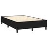 Maison Exclusive - Sommier à lattes de lit avec matelas Noir 120x200 cm Tissu