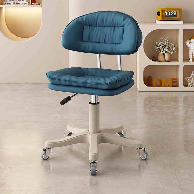 Reliable Beauty Stool Swivel Recliner with Casters for Home and Makeup