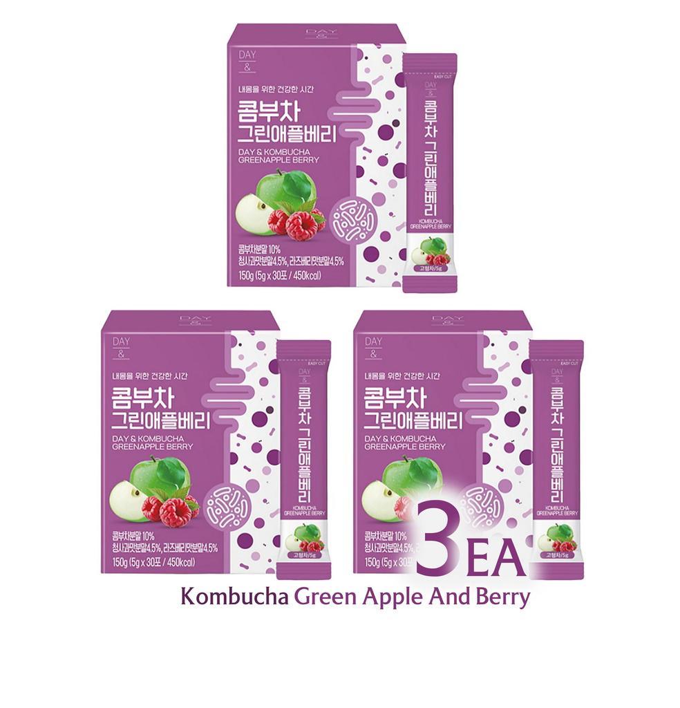 [Dag &] Kombucha grønt eple og bær
