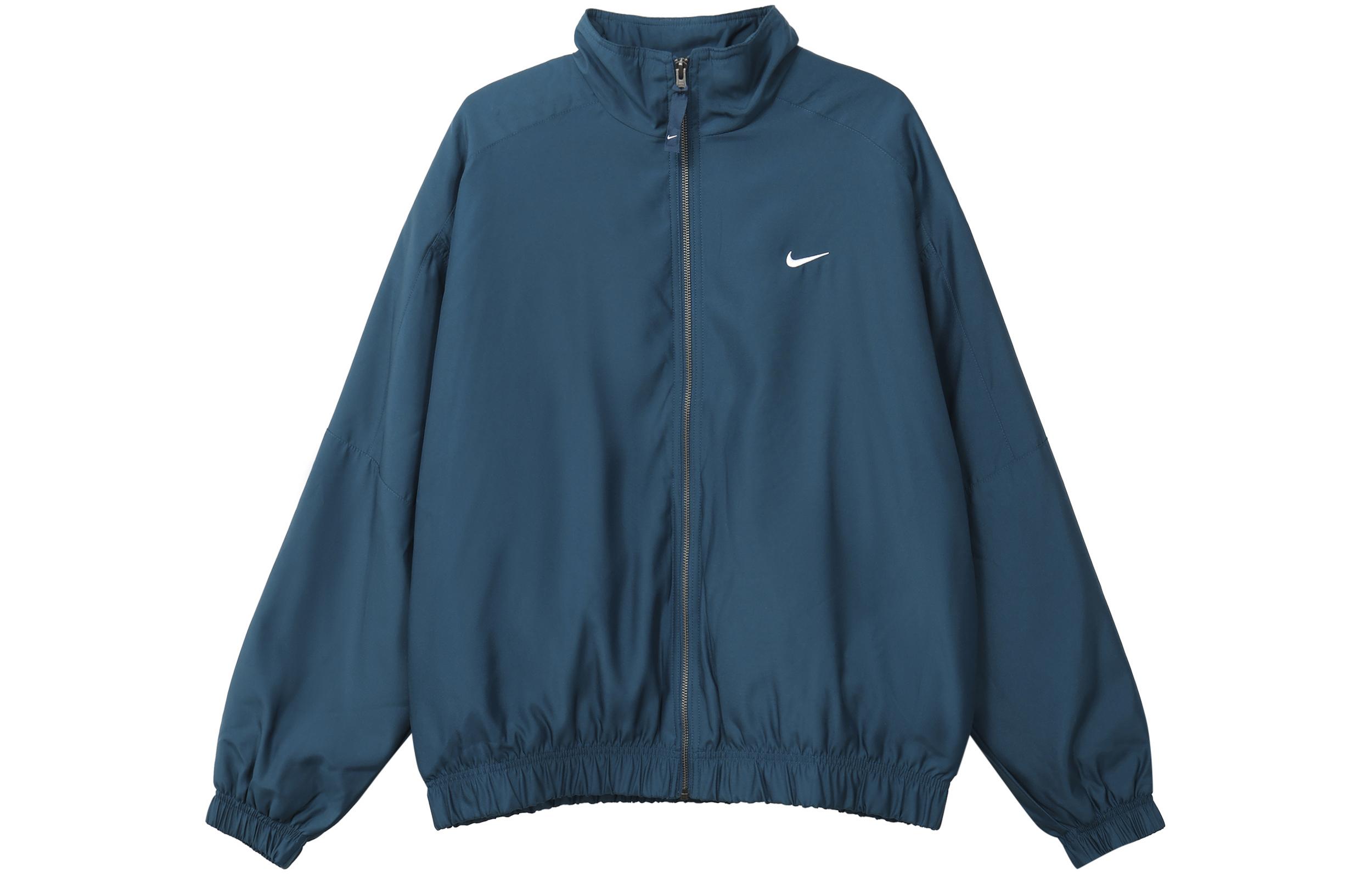 Nike Jackets Unisex Blue Stand Collar Moderate Other DN1267-460 XL