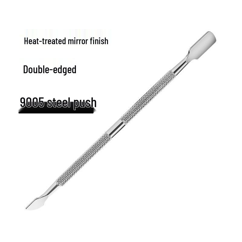 

«Набор из нержавеющей стали 9005 для удаления и толкателя ногтей — маникюрные инструменты для удаления омертвевшей кожи и ногтей»