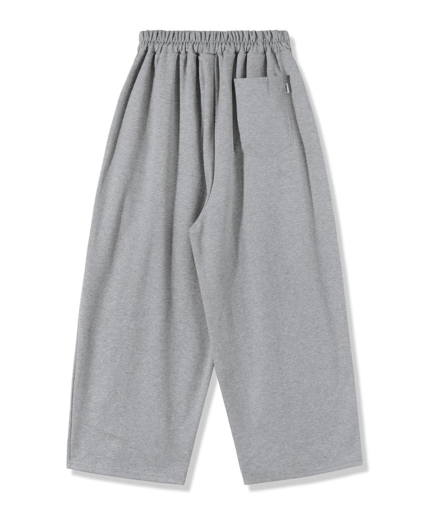 PIANER Cut-Out Stitch Balloon Sweatpants (Melange)