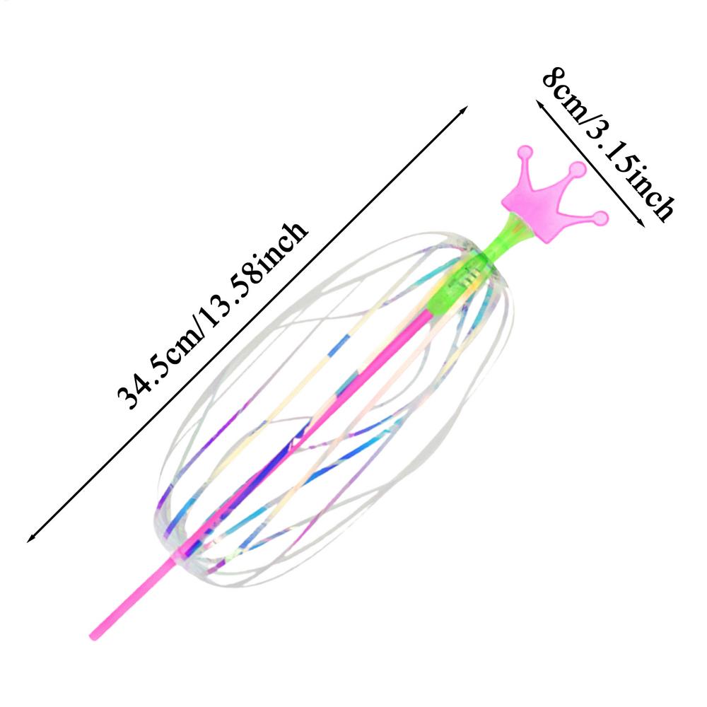 

new Rainbow Magic Stick Wand LED Bubble Colorful Luminous Toy Flashing Wand Stick Toy Kids Toys New Year Party Favors