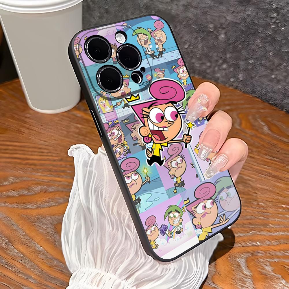 Cartoon The Fairly OddParents Phone Case For iPhone 18 17 Pro Max 16 15 14 Pro Max 13 Mini 11 12 Xr X Xs SE Plus Back Cover