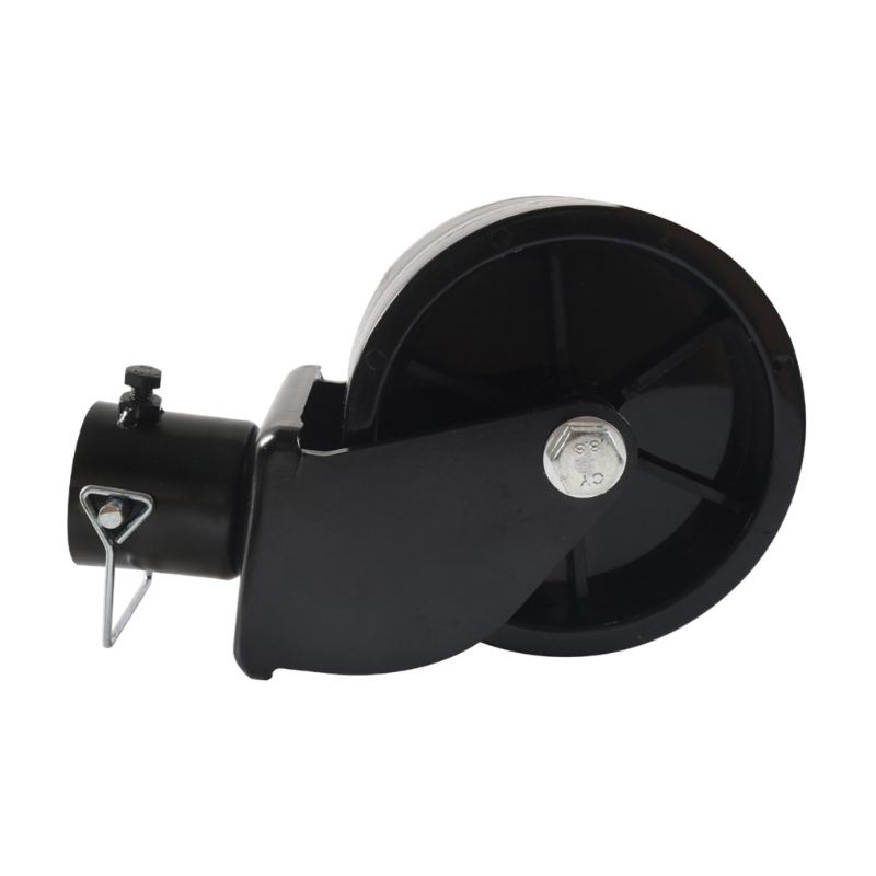 Roda de Rodízio Dupla Giratória Universal de 6 Polegadas Instalação Simples Adequada para a Maioria dos Macacos de Reboque