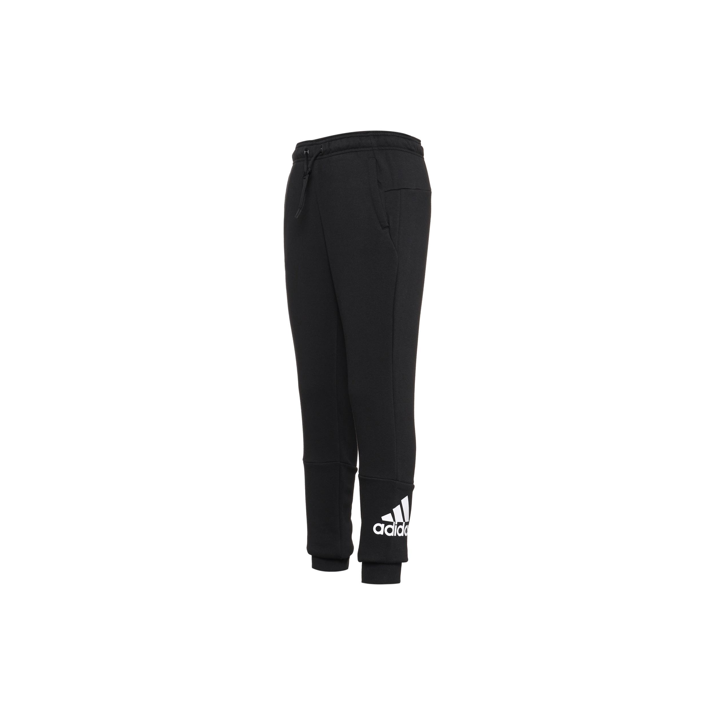 (WMNS) adidas W MH BOS Pant Fleece Lined Knit Long Pants Black Women s EB3806