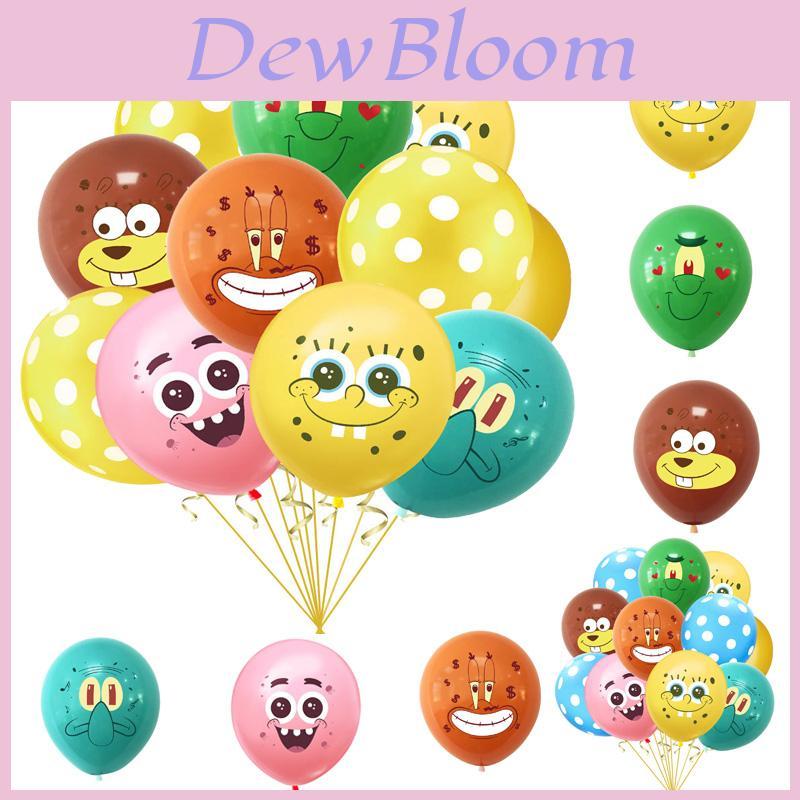 Adorable Spongebob Latex Balloons For Kids Birthday Party And Baby Shower Decorations