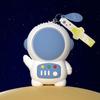 Mini Portable Fan Without Vane Cartoon Astronaut Shape Handheld Fan Cute Spaceman Personal Desk Fan Summer Rechargeable 2 Speed Cooling Fan for Travel