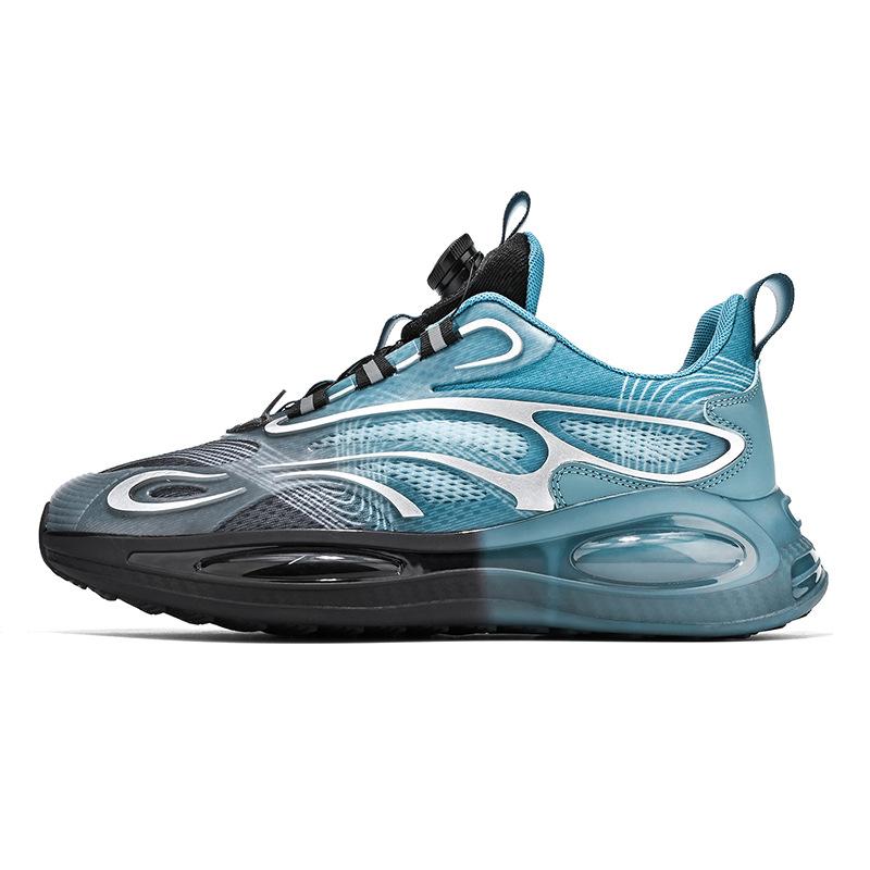 

Модні спортивні кросівки з обертовою пряжкою, повсякденні на чотири сезони, з градієнтним кольором, для бігу, низькі, дихаюча сітка, татові кросівки Z1167 44