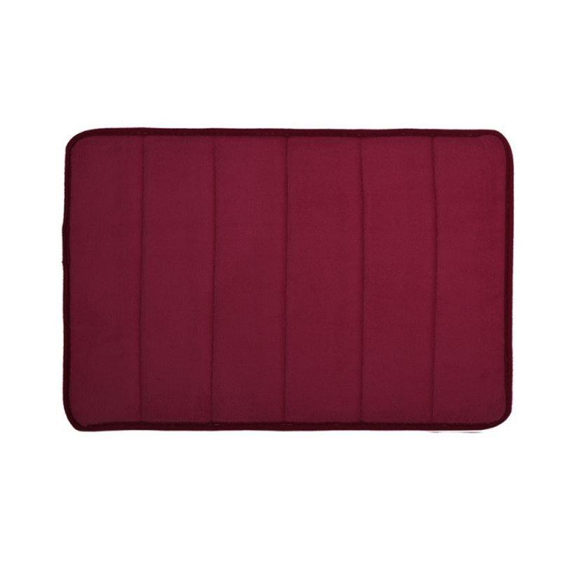 40x60cm Bathroom Bath Mat Safety Stripes Non-slip Toilet Shower Foot Mat Coral Velvet Absorbent Carpet Rug Home Decorations
