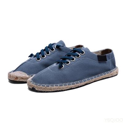 2025 New Fashion Man Loafers Flats Flower Print Men Casual Shoes Linen Breathable Male Driving Shoes Mocasines De Hombre
