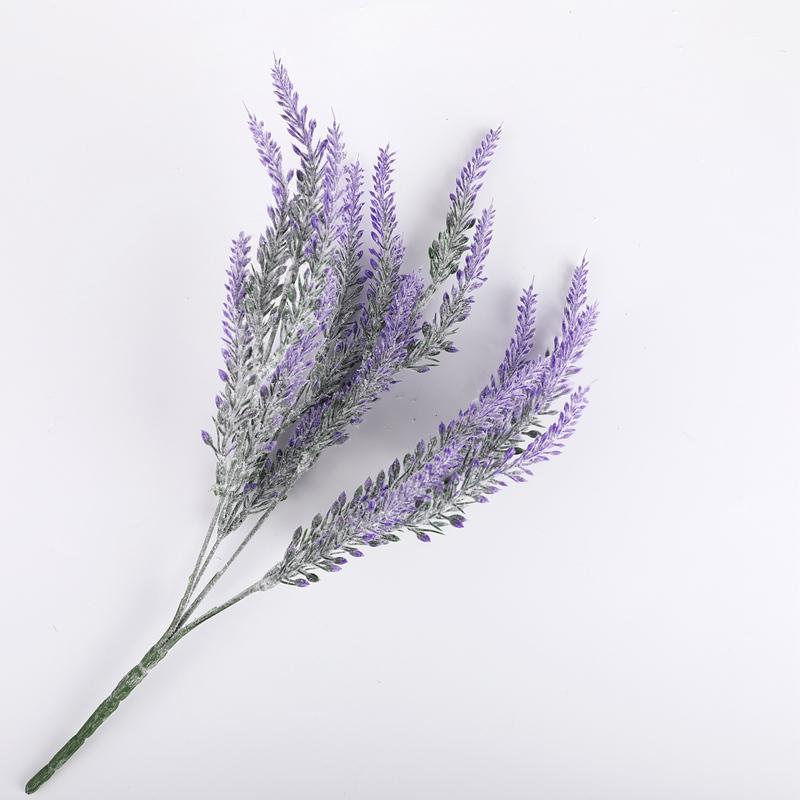 

1 пучок пластиковой лаванды Свадебные декоративные искусственные цветы для аксессуаров для украшения дома сад Искусственные цветы Скрапбукинг