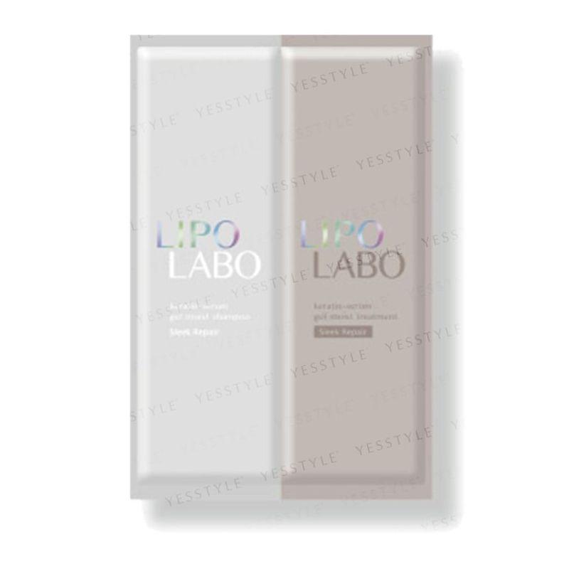 LIPO LABO - Keratin Serum Gel Moist Shampoo & Treatment Sleek Repair Trial Set