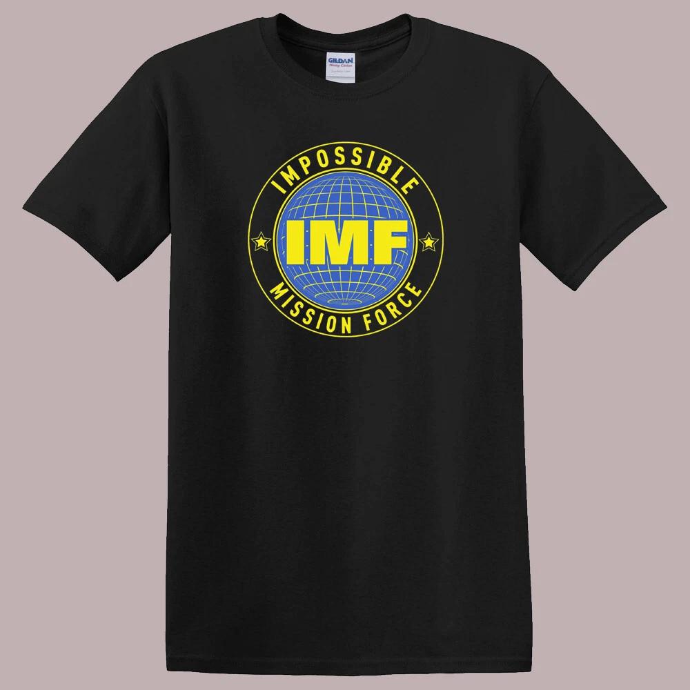 Impossible Mission Force Action Movie Black Size S to 5XL S