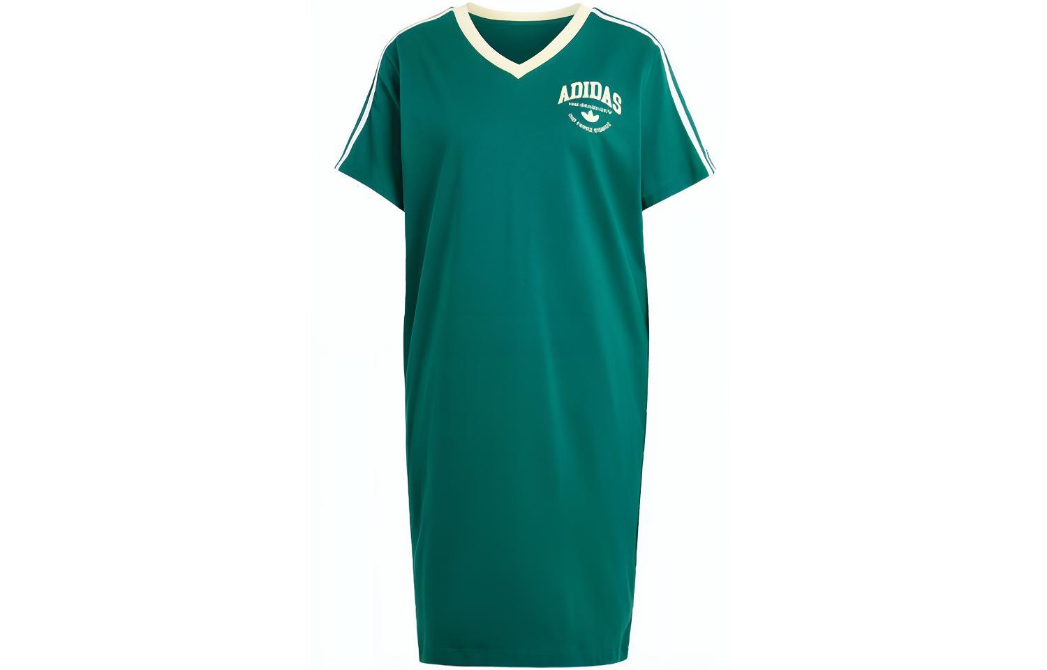 Adidas Originals Vrct Graphic Tee Dress IR6042 XS