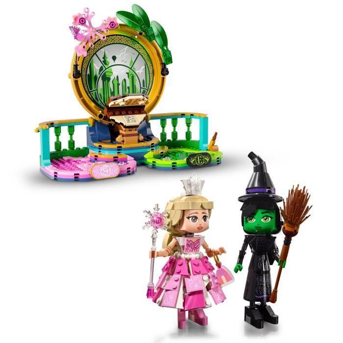 LEGO Wicked 75682 Figurines d’Elphaba et de Glinda - Jouet pour enfant dès 10 ans &amp; Déco