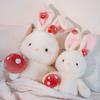 40/60/85cm Mushroom Bunny Plush Rabbit Toy Pillow Birthday Gift for Boys Girls Kids Doll Birthday Gift Rabbit Toys for Kid