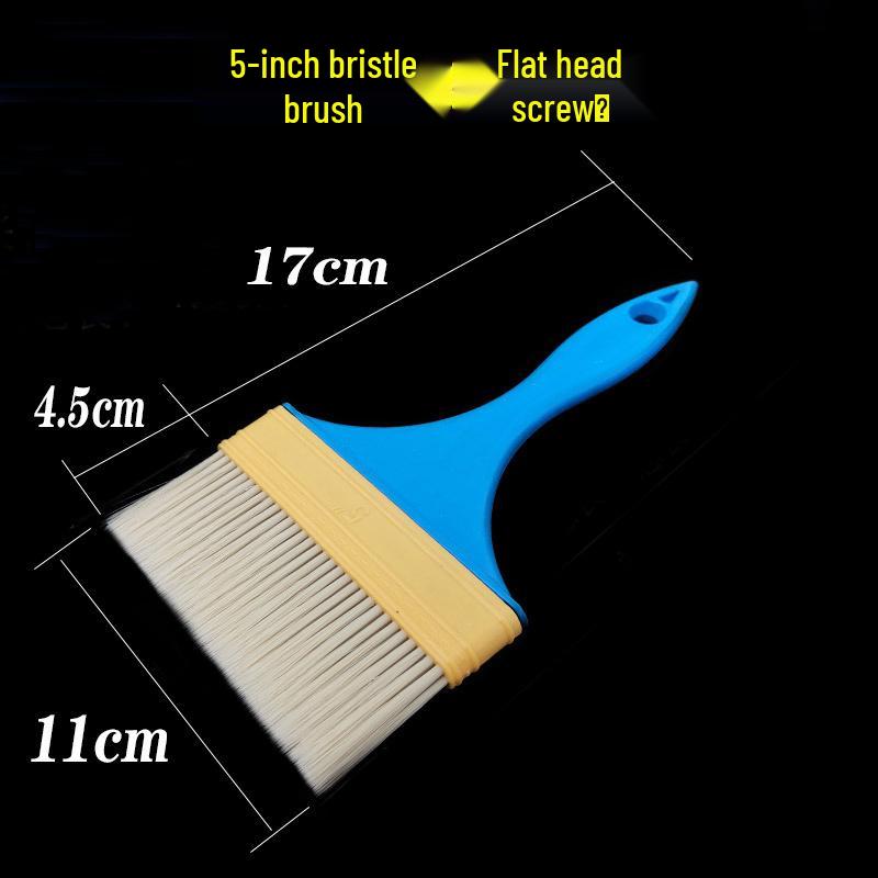 Nylon Bristle Paint & Glue Brush for Industrial Cleaning & Dusting