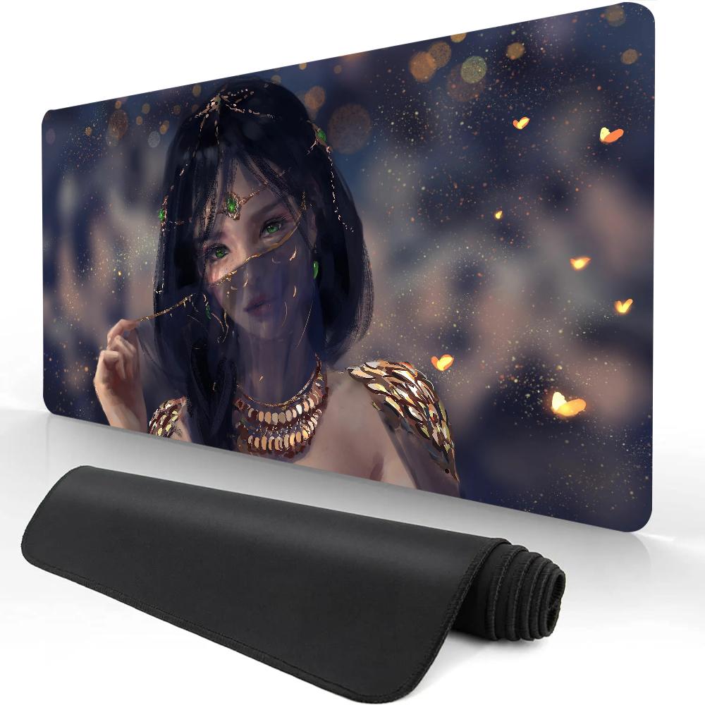 Mousepad Anime Ghost Blade Princess Mouse Pad Gamer XL Computer HD Home Mousepad xmm Esports Mouse Mat NonSlip Durable