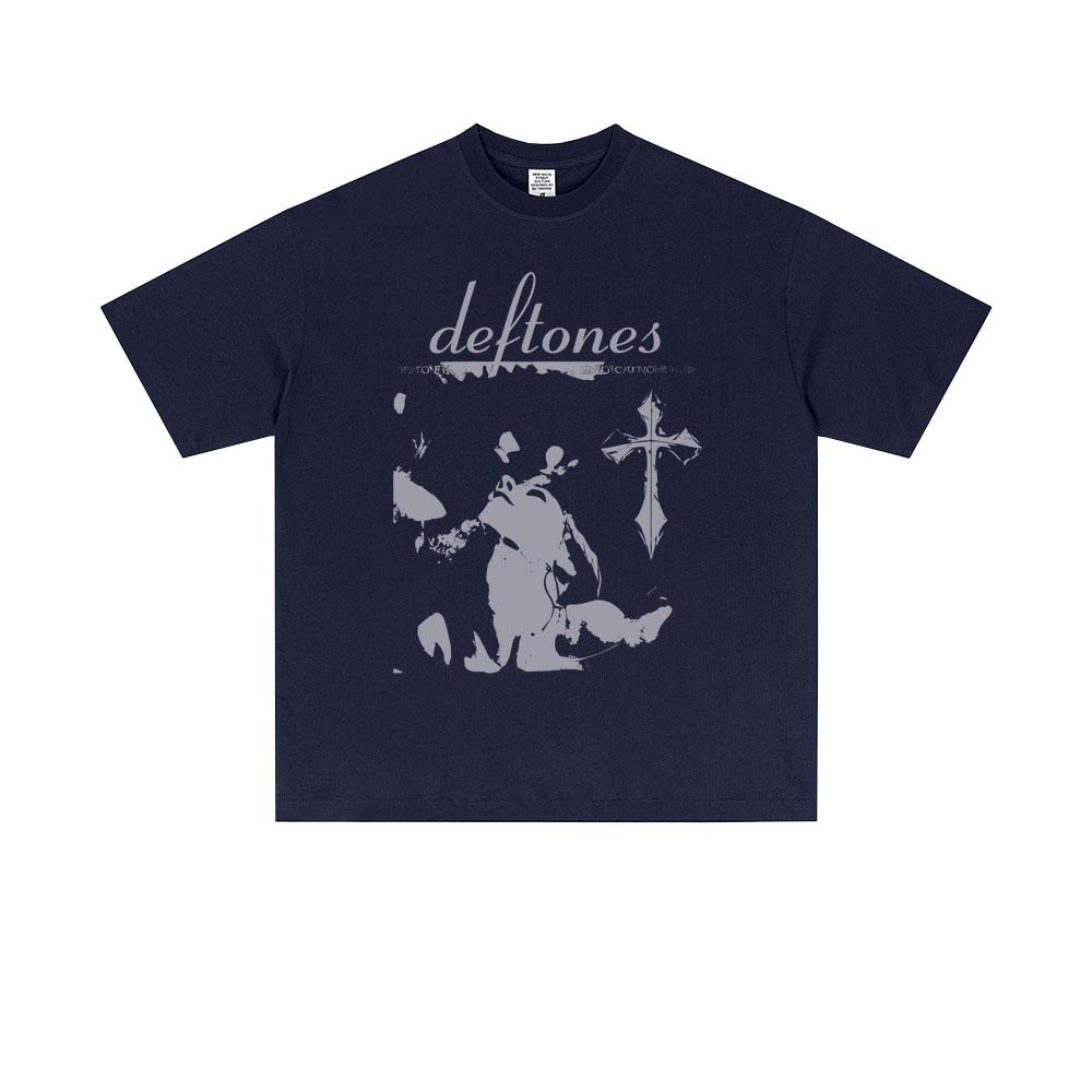 Rock Band Deftones Saturday Night Wrist T Shirts Men Women Alternative Heavy Metal Streetwear Man Fashion Oversized T-shirt Tops