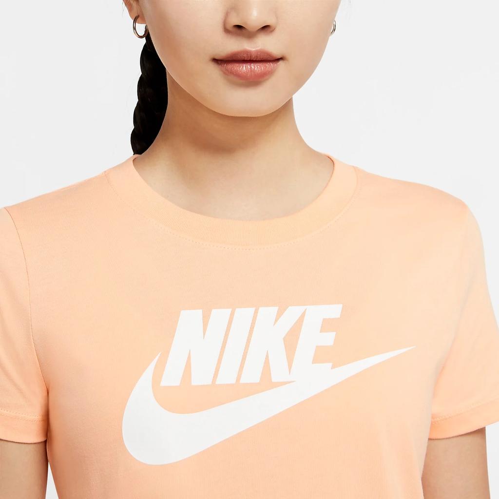 Nike Essential Short Sleeve T-Shirt Women Tops Pink Orange BV6170-734