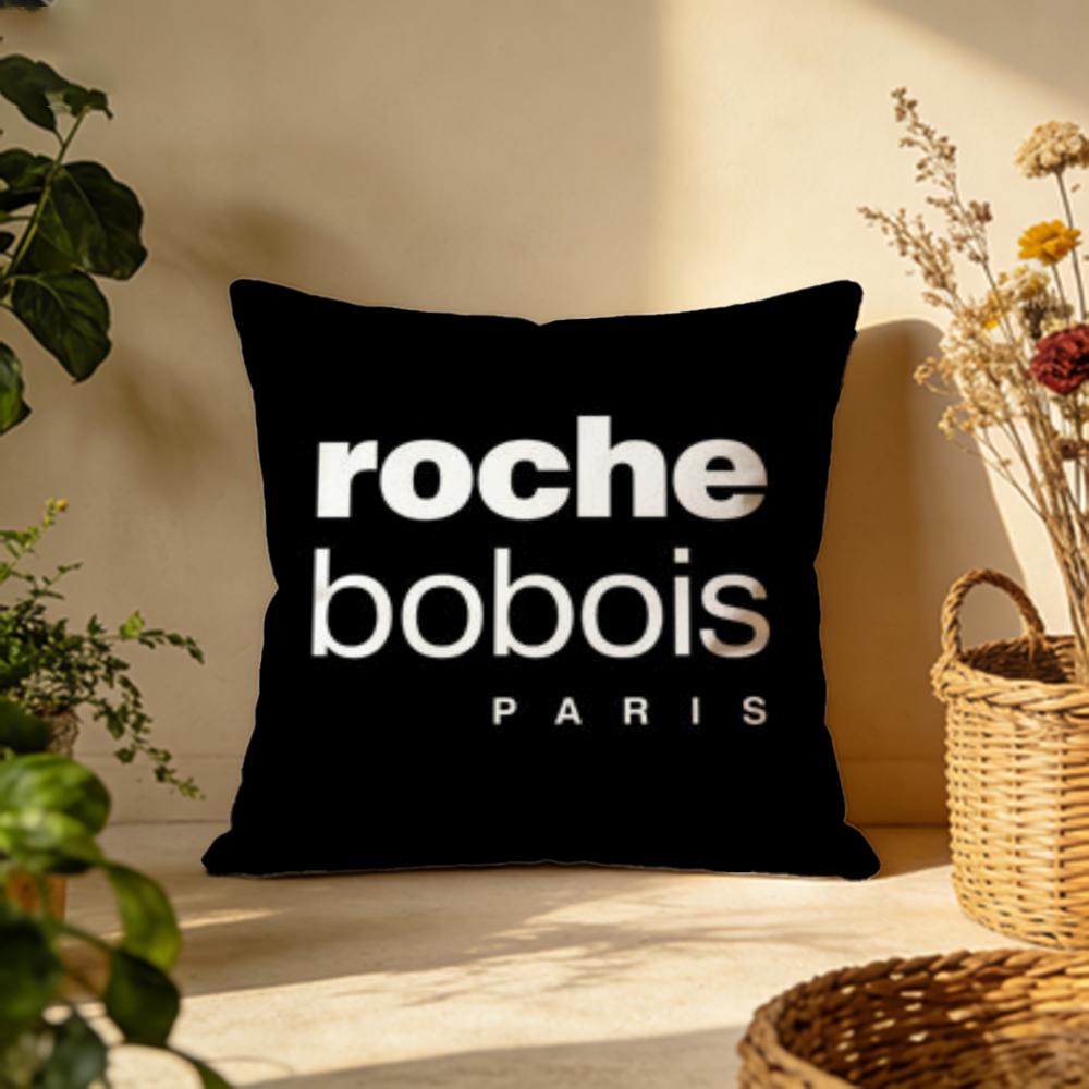 Hot RRoche Boboising Cushion Cover Versatile DoubleSided Pillow Case Fit for Sofa Bed Car Daily Decor