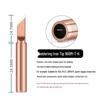 Non-Magnetic 936 Pure Copper 5-Piece Soldering Iron Tip Set for Cross-Border Electric Soldering