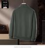 Men's Double-Sided Fleece Thick Warm Stand Collar Jacket - Anti-Static, Cold Protection, Temperature Locking Cardigan Hoodie