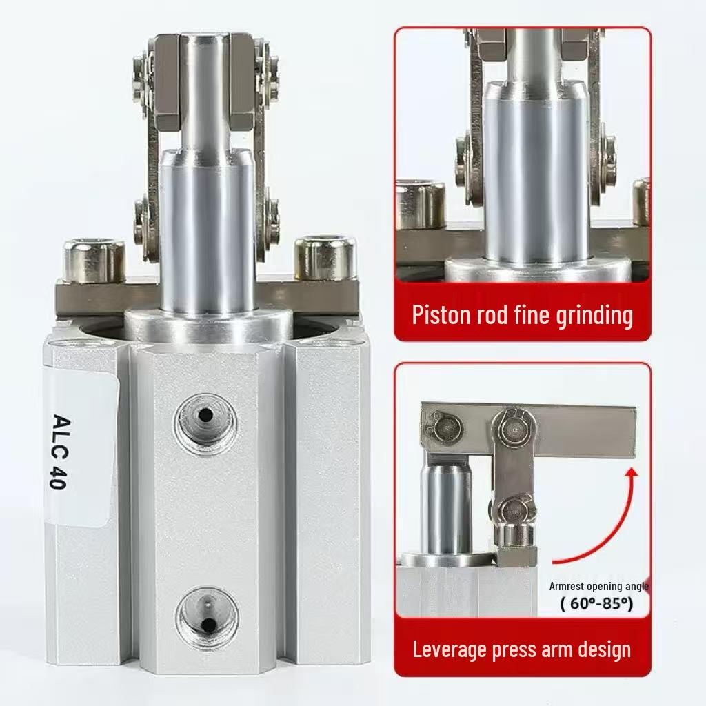 ALC Pneumatic JLC Clamping Arm Press: Lever Cylinder 25/32/40/50 for Air-Powered Machinery JGL Fixture