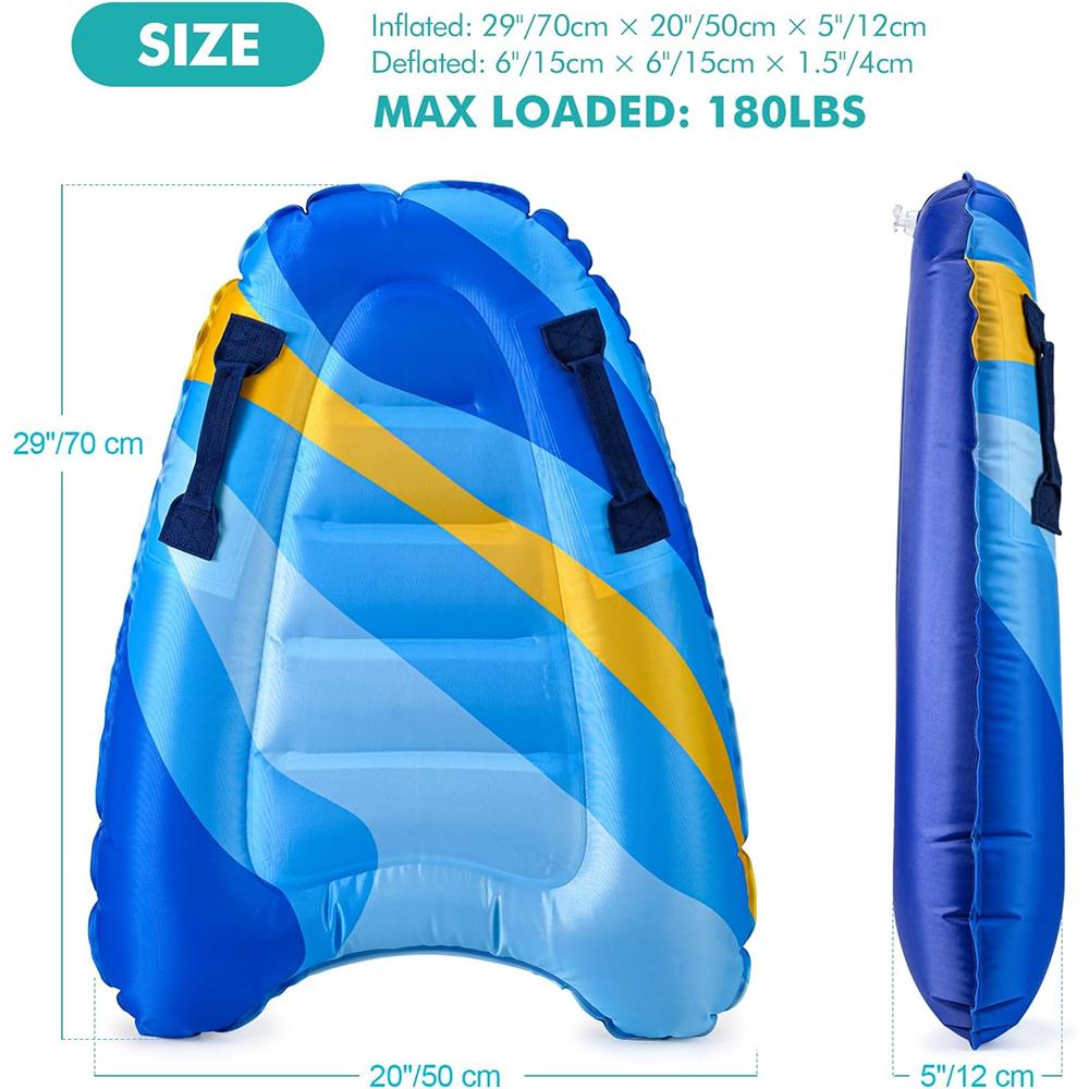 Strandreise Tragbares Wasser Aufblasbares Surfbrett mit Griff