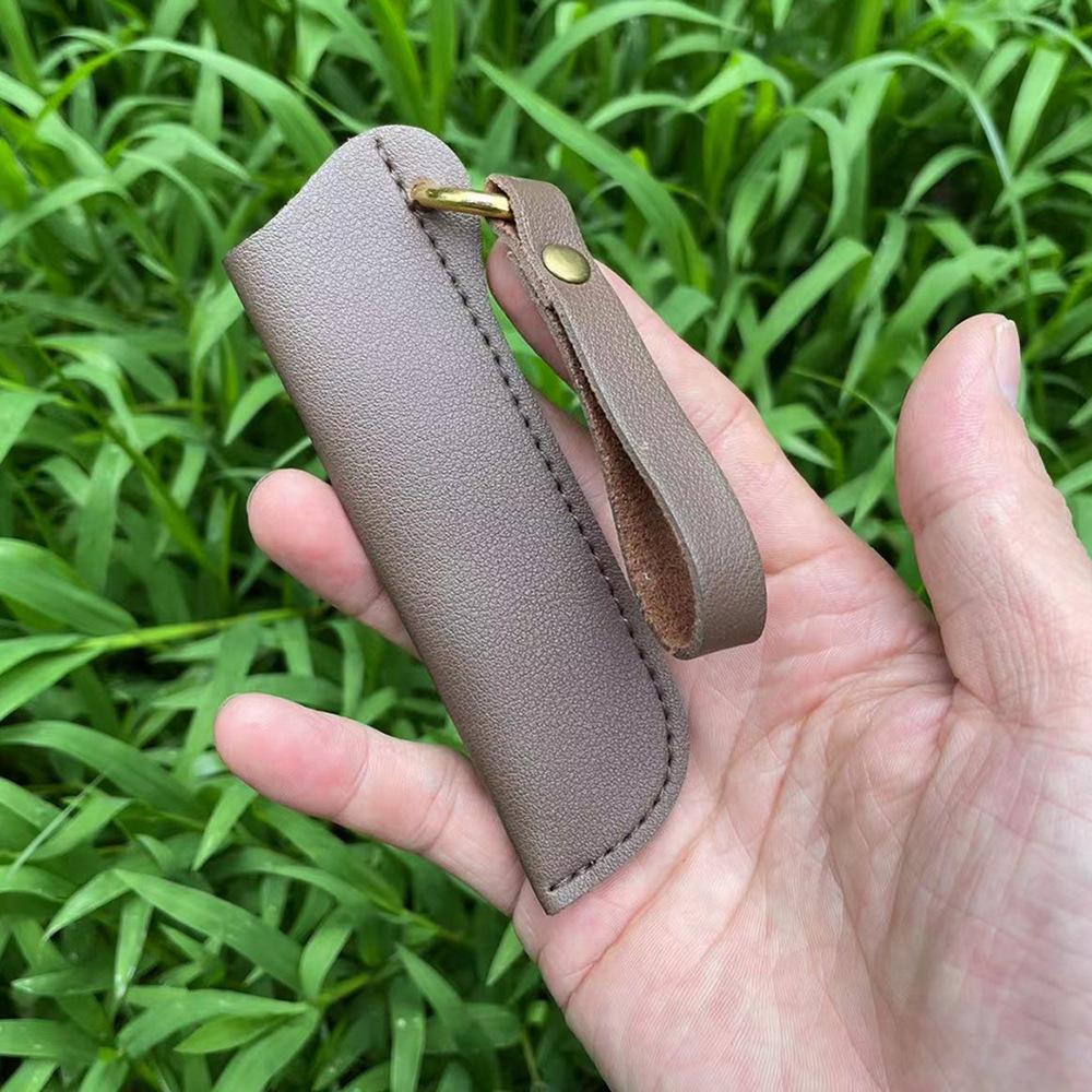 11.5CM sheath for Fixed Blade PU Leather Case Holder Pocket Knife Sleeve Holsters Leather Sheath Scabbard Diy Accessories