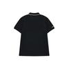 FILA FUSION Polo Shirts Men's Pitch Black Polo Collar Moderate Straight Fit T11M223101FBK