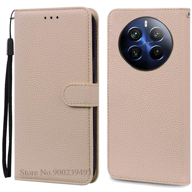 For Realme 12 Pro Plus Case Leather Wallet Flip Cover Phone Case For Realme 12 Pro 5G Case Coque Fundas For Realme 12 Pro+ Cover